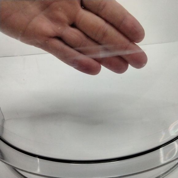 Sunbeam Carousel Rotisserie ER-100 4780 Parts Front Cover Splash Plastic 11" - Picture 6 of 8